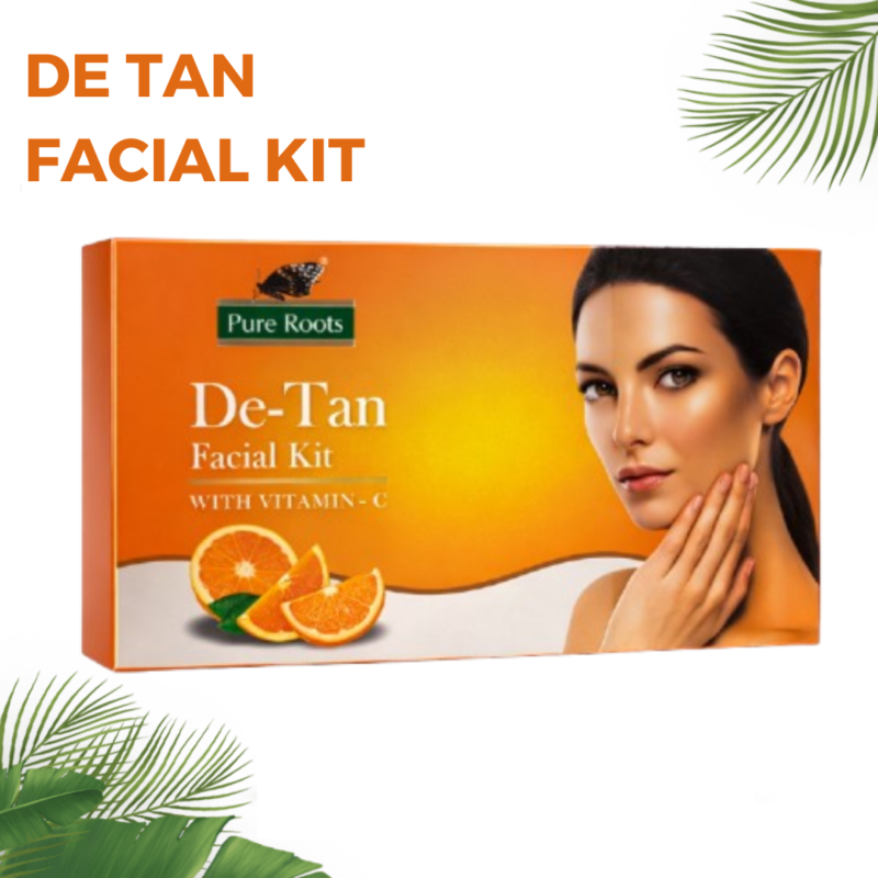 Pure Roots De Tan Facial Kit (80g)