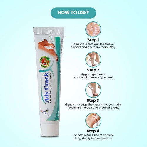 Ayu-Veda ADY Crack Cream 25gm