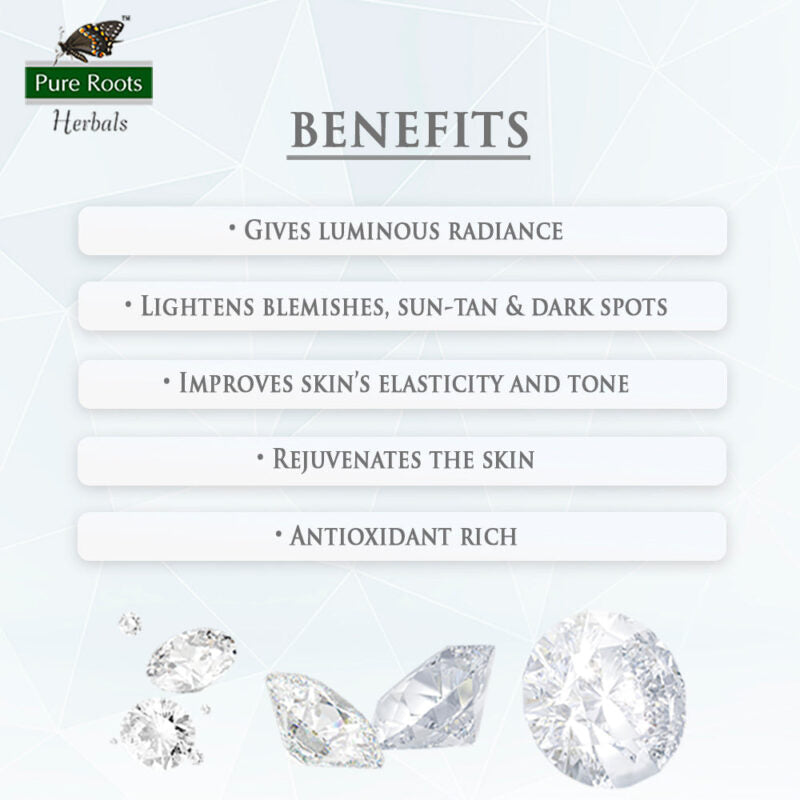 Pure Roots Diamond Facial Kit Men And Women