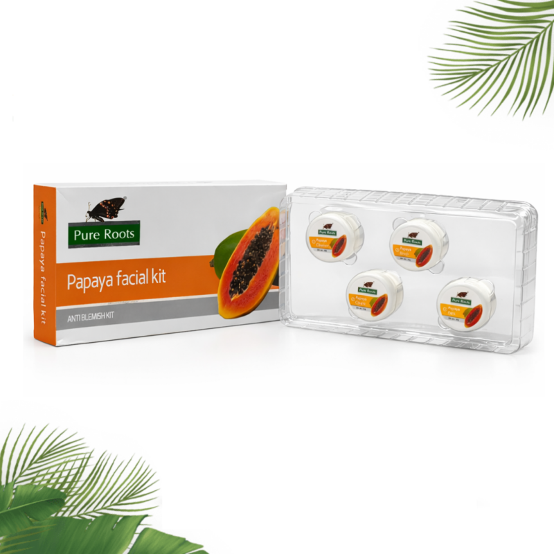 Pure Roots Papaya Facial Kit