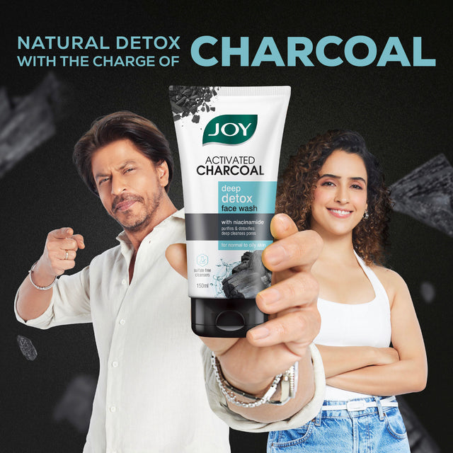 Joy Activated Charcoal Deep Detox Facewash