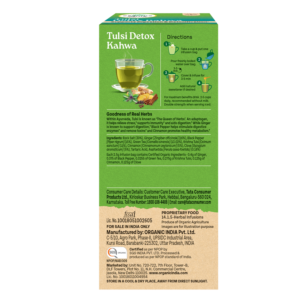 Tulsi Detox Kahwa 25 teabags