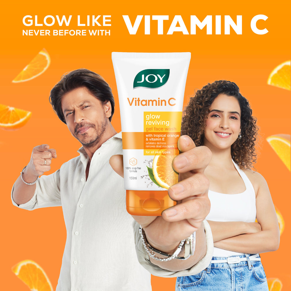 Joy Vitamin C Glow Reviving Gel Face Wash 150ml