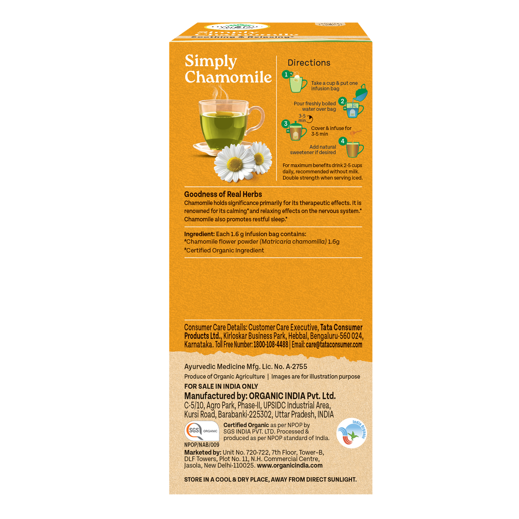 Organic India Simply Chamomile