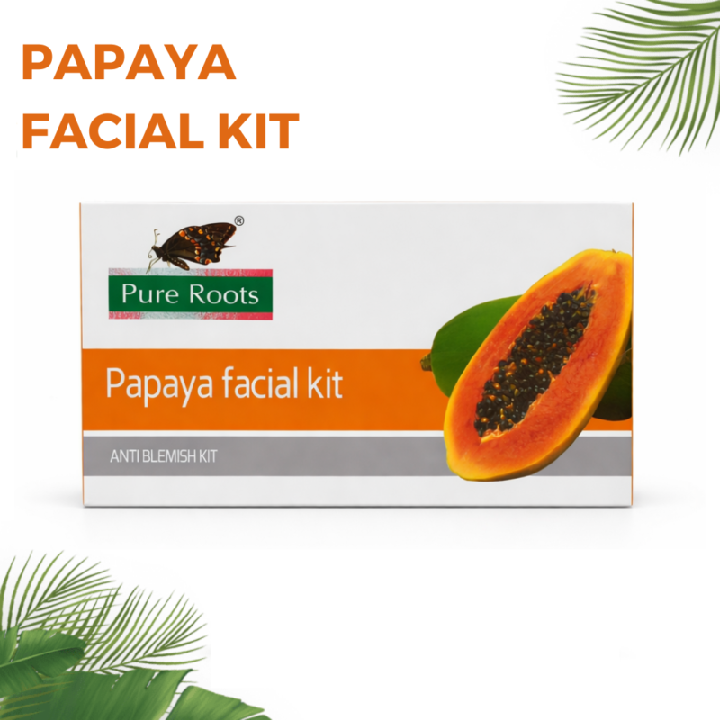 Pure Roots Papaya Facial Kit