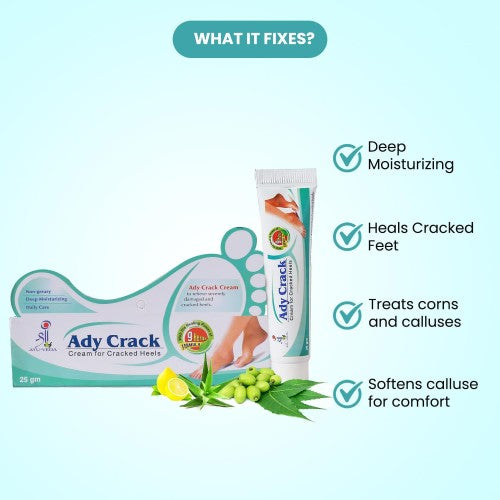 Ayu-Veda ADY Crack Cream 25gm