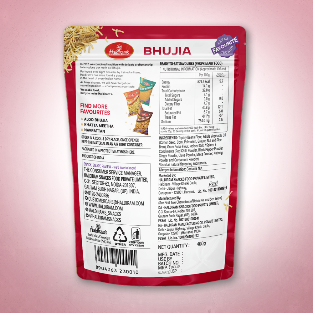 Haldiram's Bhujia 400g