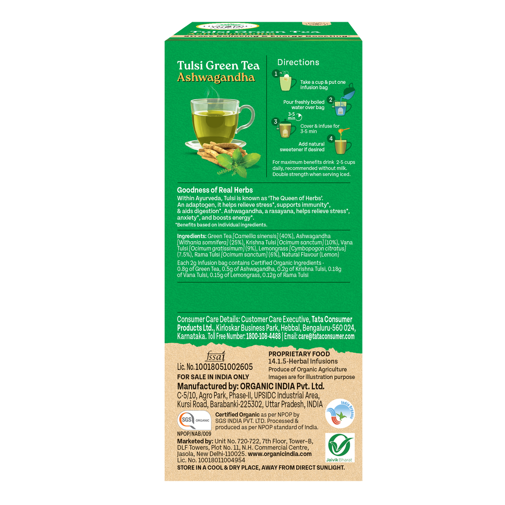 Organic India Tulsi Ashwagandha