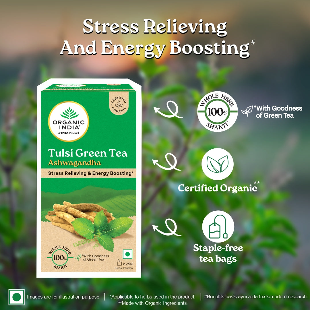 Organic India Tulsi Ashwagandha