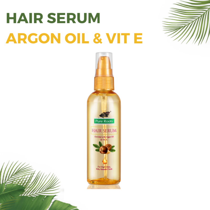 Pure Roots Hair Serum with Argan Oil & Vitamin E 100ml