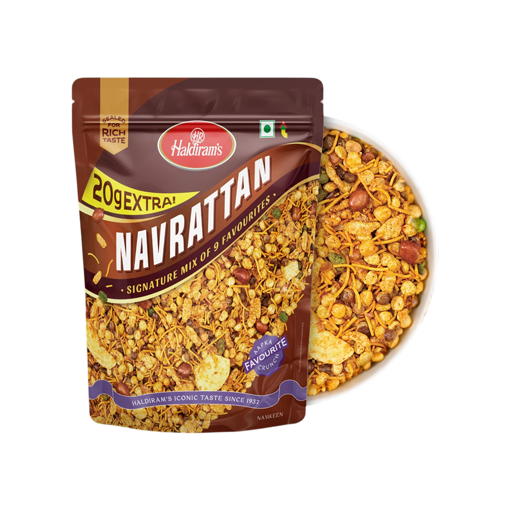Haldiram's Navratan Mixture Namkeen 400gm