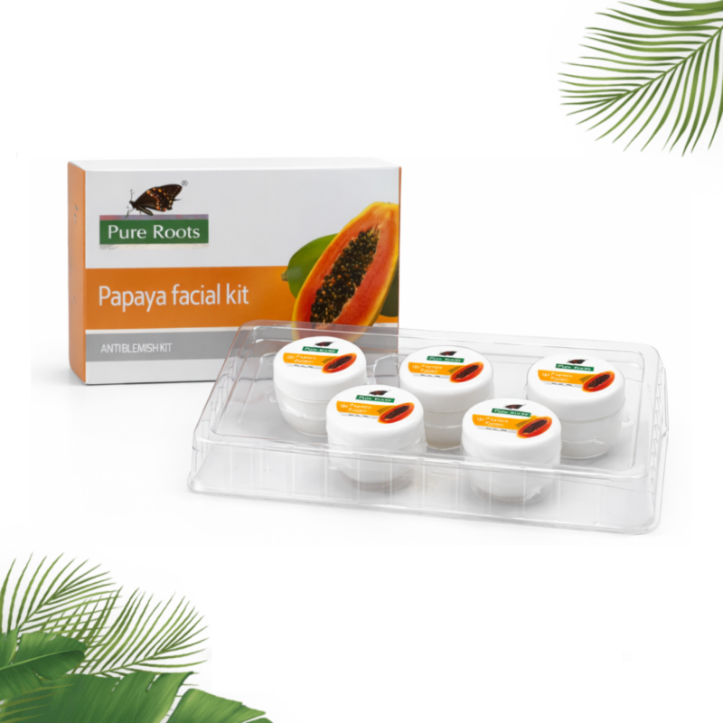 Pure Roots Papaya Facial Kit